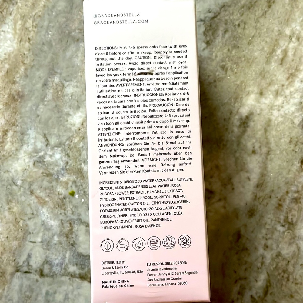 Hydrating Rose Facial Spray - Picture 2 of 2